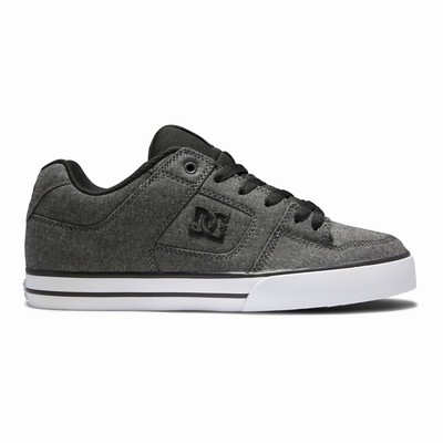 DC Pure Men's Grey Sneakers Australia Sale VCJ-580